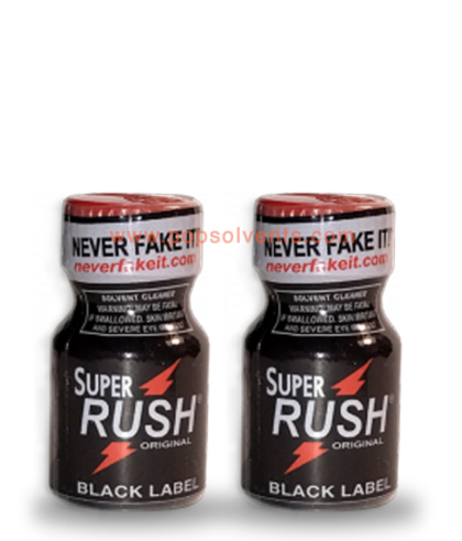 Super Rush Black Leather Cleaner 10ml -2 Pack
